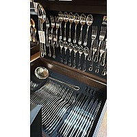 Набор столовых приборов Damascus Face на 12 персон 75 предметов