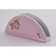 Салфетница 17см Weimar Porzellan Алвин розовый