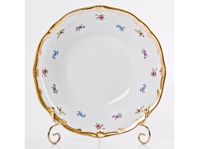 Салатник Мейсенский цветок Weimar Porzellan 23 см