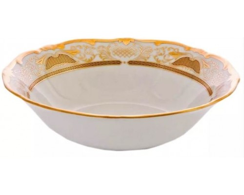 Салатник Симфония Золотая Weimar Porzellan 23 см