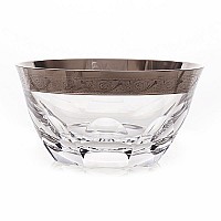 Ваза для конфет 11см Kvetna Джесси платина