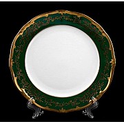 Набор глубоких тарелок 24 см Weimar Porzellan Ювел зеленый 876