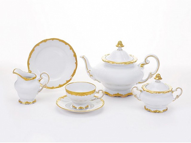 Сервиз чайный  на 6 персон 21 предмет Weimar Porzellan Престиж