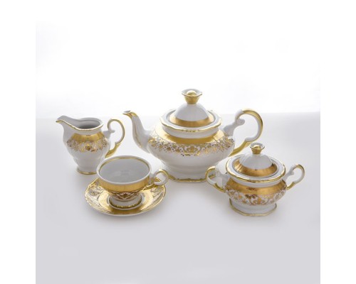 Сервиз чайный "Ангелика 813" Starorolsky Porzellan MZ на 6 персон 15 предметов