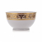 Салатник круглый 13 см Bavaria Александрия Крем/золото