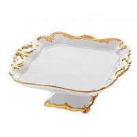 Блюдо квадратное на ножке Престиж Weimar Porzellan 21см