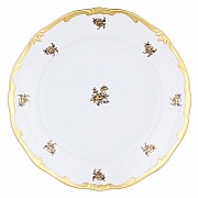 Набор тарелок на 6 персон 22 см Роза золотая Weimar Porzellan 