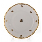 Набор тарелок Роза золотая Weimar Porzellan 26 см 6 штук