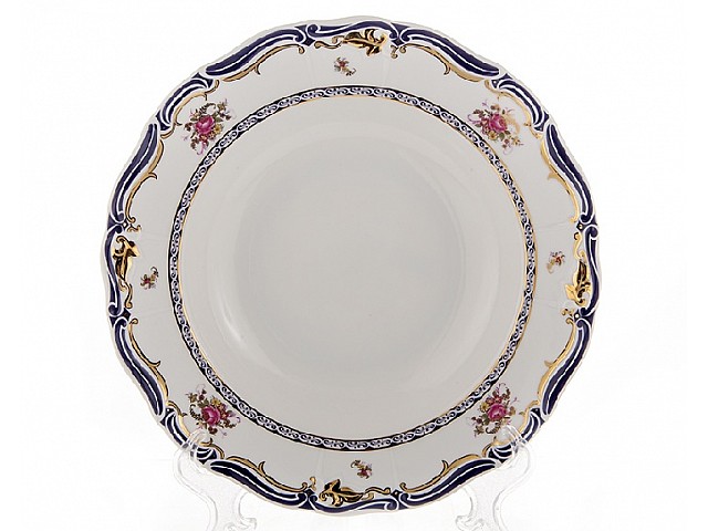 Набор глубоких тарелок Thun Мария Луиза 8808500 23 см 6 штук