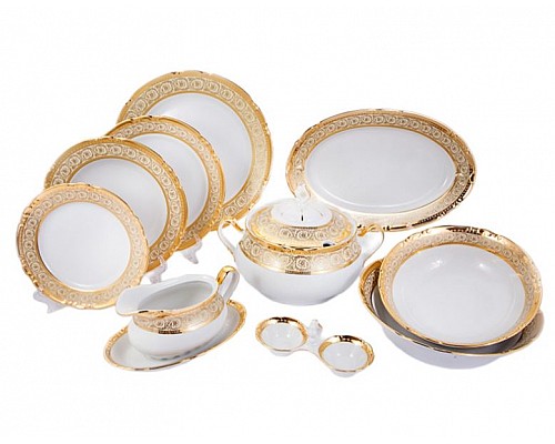 Сервиз столовый на 6 персон 25 предметов Констанция 7636300 Thun 