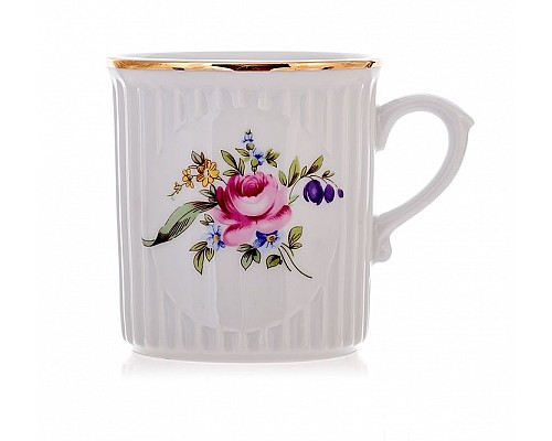 Кружка ребристая Dubi Полевой цветок 250 мл