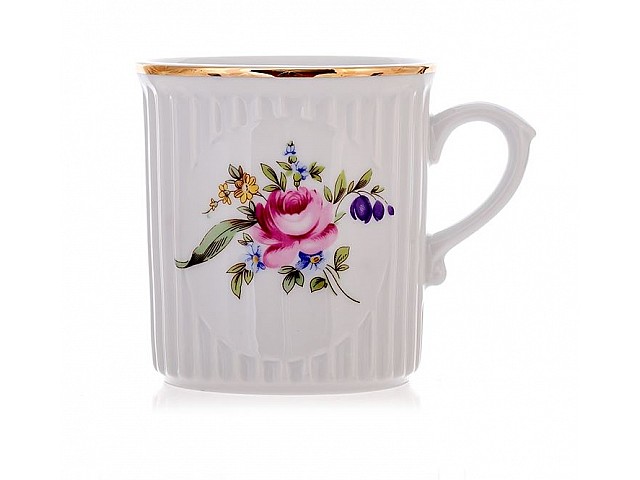 Кружка ребристая Dubi Полевой цветок 250 мл