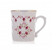Кружка 250 мл Роза мелкая форма Ричмонд Dubi