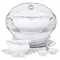 Сервиз столовый на 6 персон 25 предметов Офелия 2841 Leander
