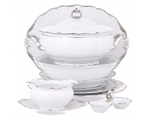 Сервиз столовый на 6 персон 25 предметов Офелия 2841 Leander