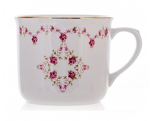 Кружка 650 мл Роза мелкая Dubi 