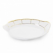 Хлебница 33см Thun Менуэт Отводка золото