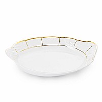 Хлебница 33см Thun Менуэт Отводка золото