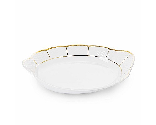 Хлебница 33см Thun Менуэт Отводка золото