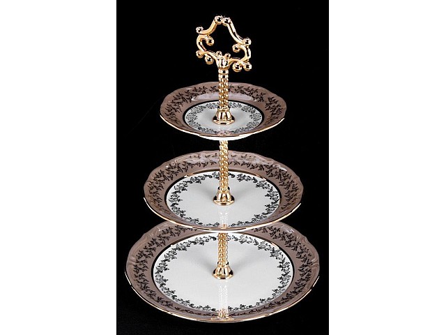 Горка Bavaria Лист бежевый 3-х ярусная