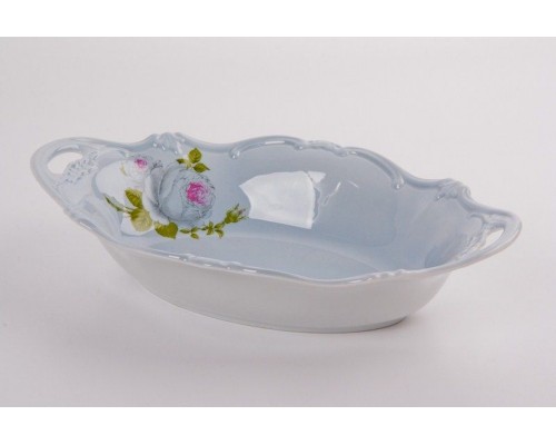 Хлебница 31см Weimar Porzellan Алвин голубой