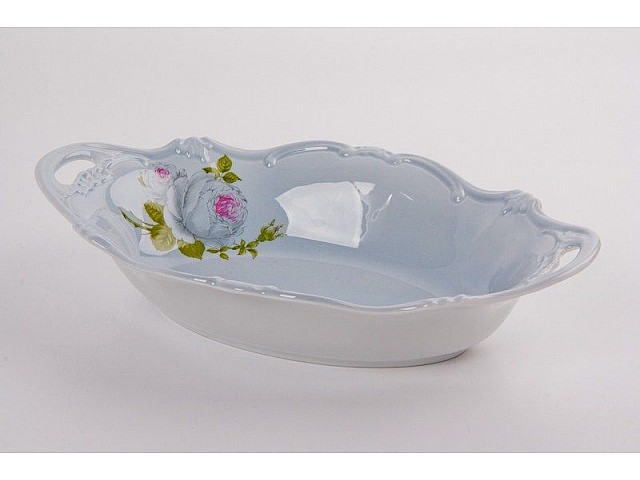 Хлебница 31см Weimar Porzellan Алвин голубой