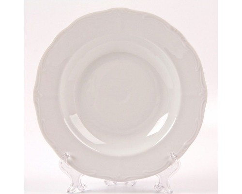 Набор глубоких тарелок Недекорированный Weimar Porzellan 24 см 6 штук