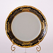 Набор тарелок Симфония Кобальт Weimar Porzellan 22 см 6 штук