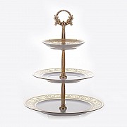 Горка тройная Bavaria Александрия Крем/золото