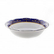 Салатник круглый 23 см Bavaria Мария Тереза-Элеганз Синяя