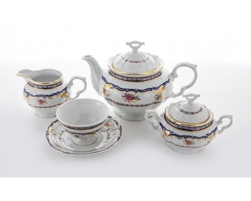 Сервиз чайный Thun Мария Луиза 8808500 на 6 персон 15 предметов