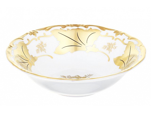 Набор салатников 13 см Weimar Porzellan Кленовый лист белый