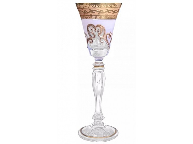 Набор рюмок для водки 60 мл Виктория Версачи R-G фон Bohemia