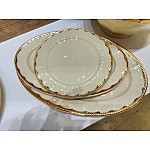 Обеденный сервиз Империал золото Lenardi на 6 персон 45 предметов