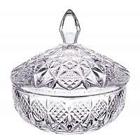 Конфетница с крышкой 15 см Sirius-Nova Crystalite Bohemia