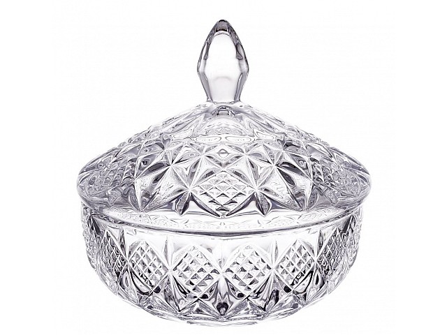 Конфетница с крышкой 15 см Sirius-Nova Crystalite Bohemia