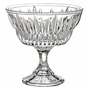 Конфетница 17 см на ножке Saturn-New Nova Crystalite Bohemia