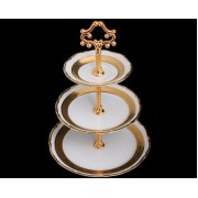 Горка Bavaria Лента золотая матовая-1 3-х ярусная