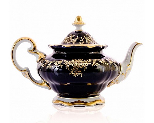 Чайник заварочный 0,60л Weimar Porzellan Ювел синий