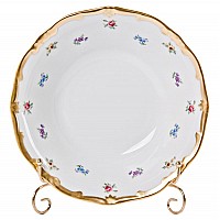 Салатник 25 см Weimar Porzellan Мейсенский цветок