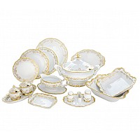 Сервиз столовый Weimar Porzellan на 12 персон 49 предметов Кастэл