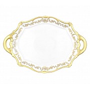 Блюдо овальное 37см Weimar Porzellan Кастэл