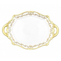 Блюдо овальное 37см Weimar Porzellan Кастэл