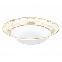 Салатник 25 см Weimar Porzellan Симфония Золотая