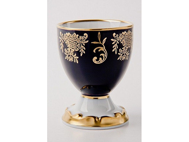 Подставка для яйца Weimar Porzellan Ювел синий