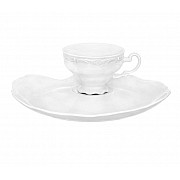 Набор чайный Эгоист Недекорированный Weimar Porzellan 210 мл на 1 персону