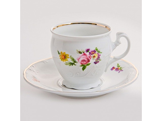 Набор для чая Thun Тулип 73900 на 6 персон 12 предметов 160 мл