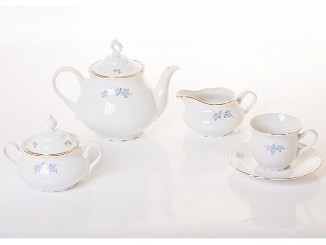 Сервиз чайный Констанция 32800 Thun на 6 персон 15 предметов