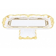 Рулетница 26см на ножке Weimar Porzellan Симфония Золотая