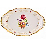 Блюдо овальное 32см Санкт Петербург белый Weimar Porzellan